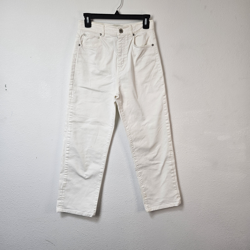 Weekend MaxMara White Lei High Rise Jeans Size US 6